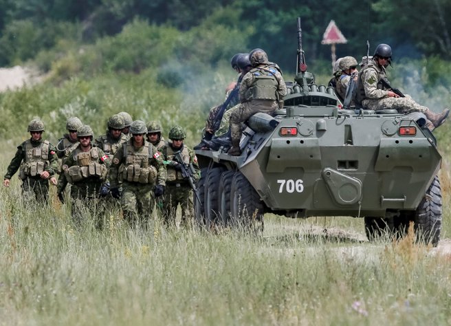 加拿大军队（图／路透）