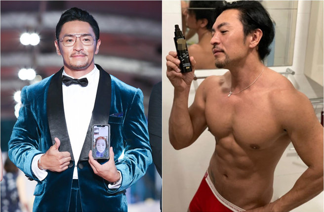 梦多热爱健身，不但投身健美比赛，还自己主办「梦想杯」。(取材自中时资料照片、梦多 mondo 大谷主水脸书)