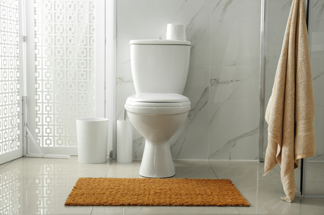 女网友发现家中马桶脏脏沙沙的，回想起小时候曾意外看到父亲「蹲坐在马桶上」如厕，后来一问之下，才得知原来全家人都是蹲坐，让她超崩溃。（示意图，达志影像/shutterstock）