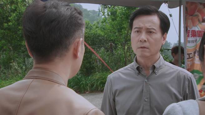 尹昭德霸氣宣示主權希望謝祖武收手。（華視提供）