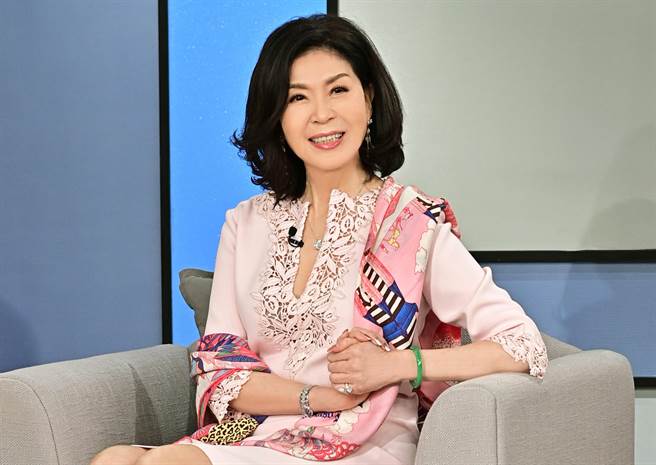 「最美丽的主持人」白嘉莉许久未踏入摄影棚。（台视提供）