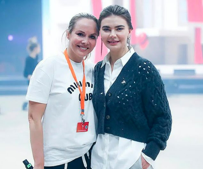 近期传出(右)卡巴耶娃（Alina Kabaeva）重出江湖，不过这段时间她疑似进厂维修，对比以前照片整个人焕然一新。(图/截自@DennyCr44723055推特)