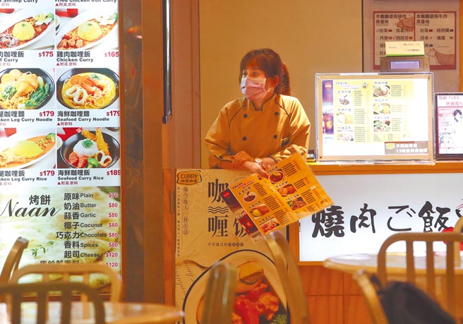 3月失业率为3.66%，较2月3.65%微幅上升，连续2个月走升。图为商场示意图。（中央社）