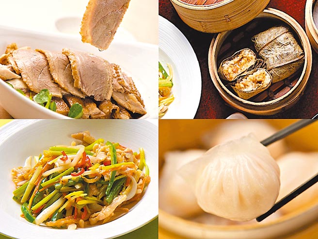 台北神旺大饭店潮品集4人餐。（台北神旺大饭店提供）