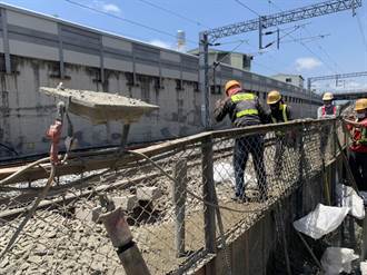 南鐵地下化工程再傳路基沉陷1公尺 台南-保安列車延誤