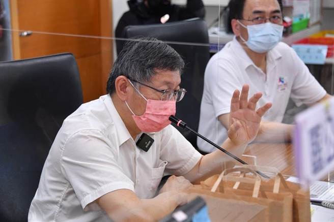 台北市长柯文哲。（台北市政府提供／张立勋台北传真）