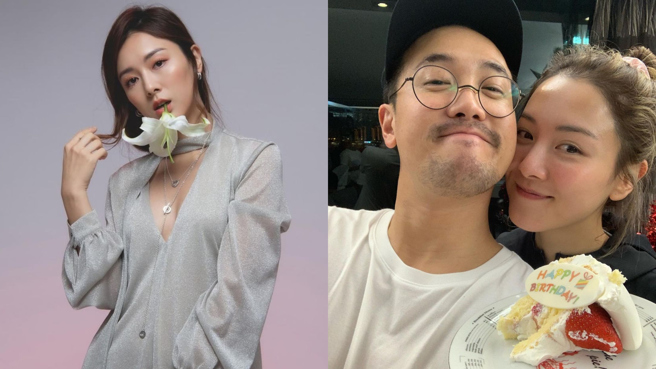 曾国祥与女星王敏奕惊传婚变，女方也出面回应了。（图／IG@wongmanyik、lajah）