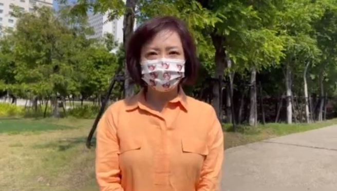 民进党立委何欣纯。（翻摄影片）