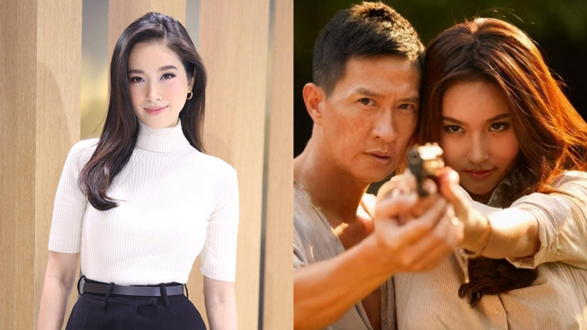 张家辉在电影《扫毒》中激吻的女主角宝儿竟是变性人。（图／IG@poydtreechada、微博）