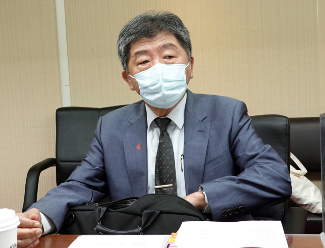 卫福部长陈时中（图）面对记者提问的回应引起网友不满。（本报资料照）