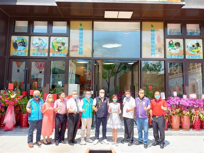 心连心儿童心智发展协会，今年在苗栗设置特教教育机构，24日正式启用。（李京升摄）