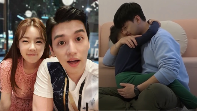 「U-KISS」成员Eli与妻子离婚2年后首次见到儿子民秀。（图／韩网、YOUTUBE）