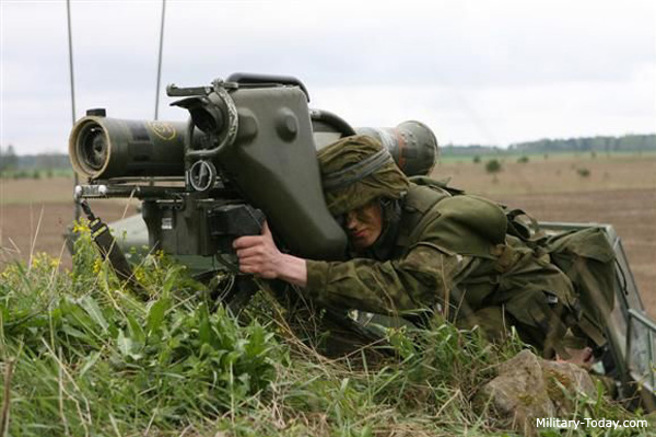 法国米兰反坦克飞弹。(图/military-today)