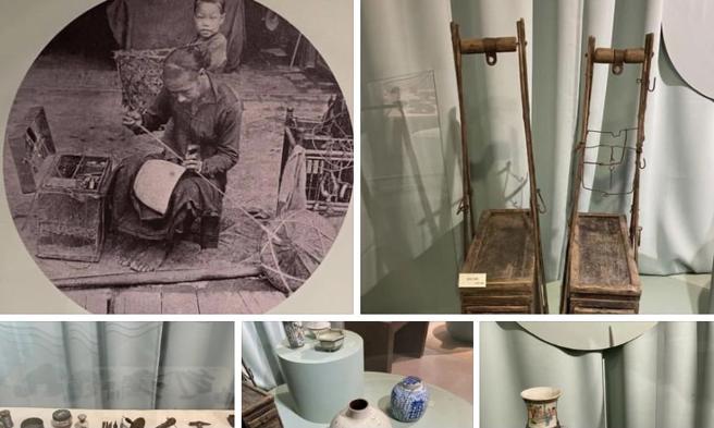 左化鹏》补碗人 爱物惜物的年代。（照片来源：作者提供）