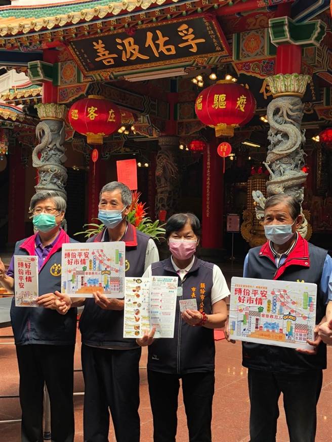 頭份「四月八」慶典將如期舉行，頭份市長羅雪珠２５日宣傳活動。（李京昇攝）