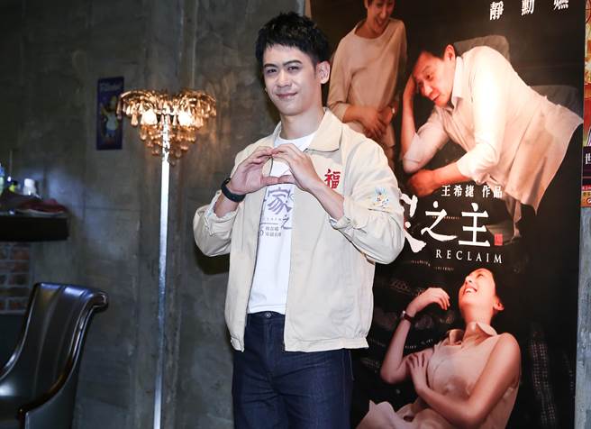 李淳今出席媒体联访，宣传新片《一家之主》。（陈俊吉摄）