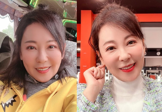 况明洁55岁仍保养得宜，被网友讚：「年轻演员站在她旁边太吃亏了」。（图／取自况明洁脸书）