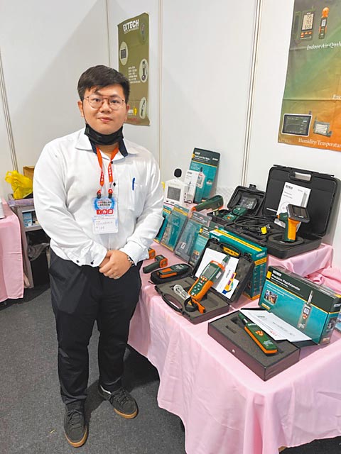 明昱科技总经理吕昱纬。图／周荣发