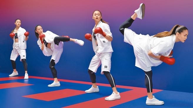 文姿云穿上Dior Vibe展演独门绝活，相当带劲。（Dior提供）