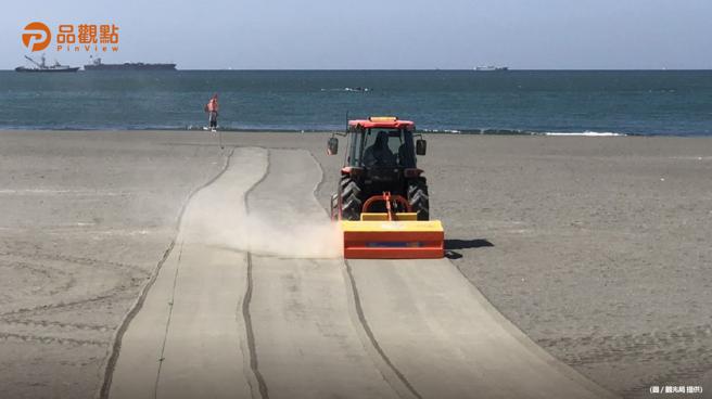 品觀點｜淨灘車及沙灘車加入營運 打造旗津乾淨安全的遊憩環境（圖/品觀點提供）