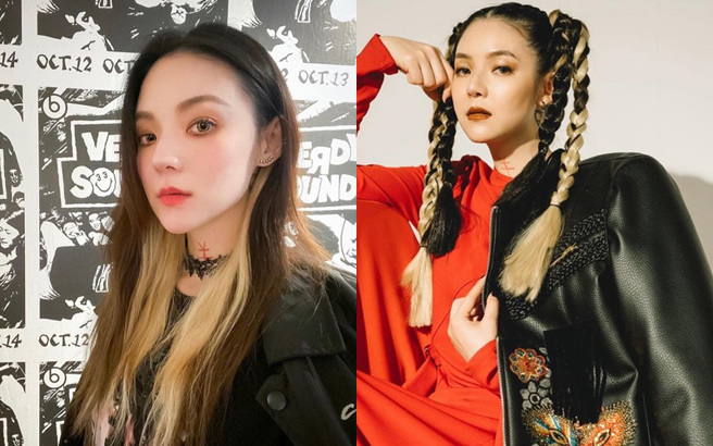 歐陽靖兒子身上突然冒紅疹。（圖／歐陽靖facebook）