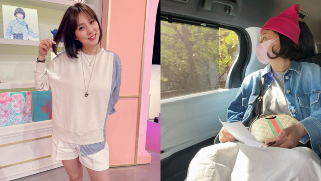 罹癌女星朱芯儀自身受病痛之苦，錄製《女人我最大》同場確診者徐凱希，她仍堅強面對一切挑戰。(圖/朱芯儀 IG)