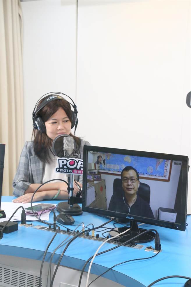 罗智强今在广播节目上接受主持人游淑慧访问时表示，很早其实就知道党中央有考量，就是等民进党出牌之后再派。（POP抢先爆提供／游念育台北传真）