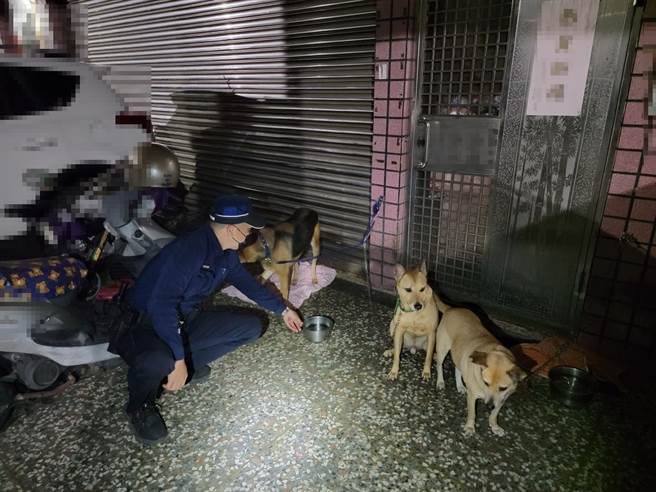 太平警分局太平派出所员警。（台中市太平警分局提供）