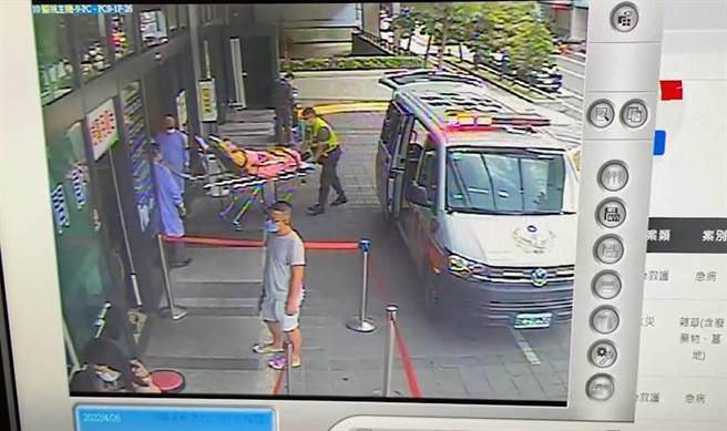  老翁被送医后经过医师抢救后无大碍。（民眾提供／吴建辉彰化传真）