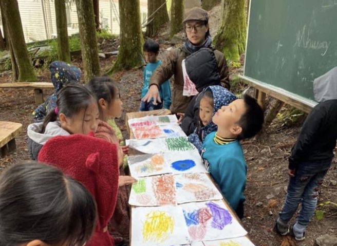 新竹縣尖石鄉新光國小「薪TAYAL」特色課程，激發學習興趣。(照片由國教署提供)