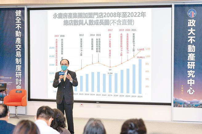 永慶房產集團董事長孫慶餘表示，從永慶近年快速成長的規模，證明「誠實房仲」的時代真的來臨了！（永慶房產集團提供）