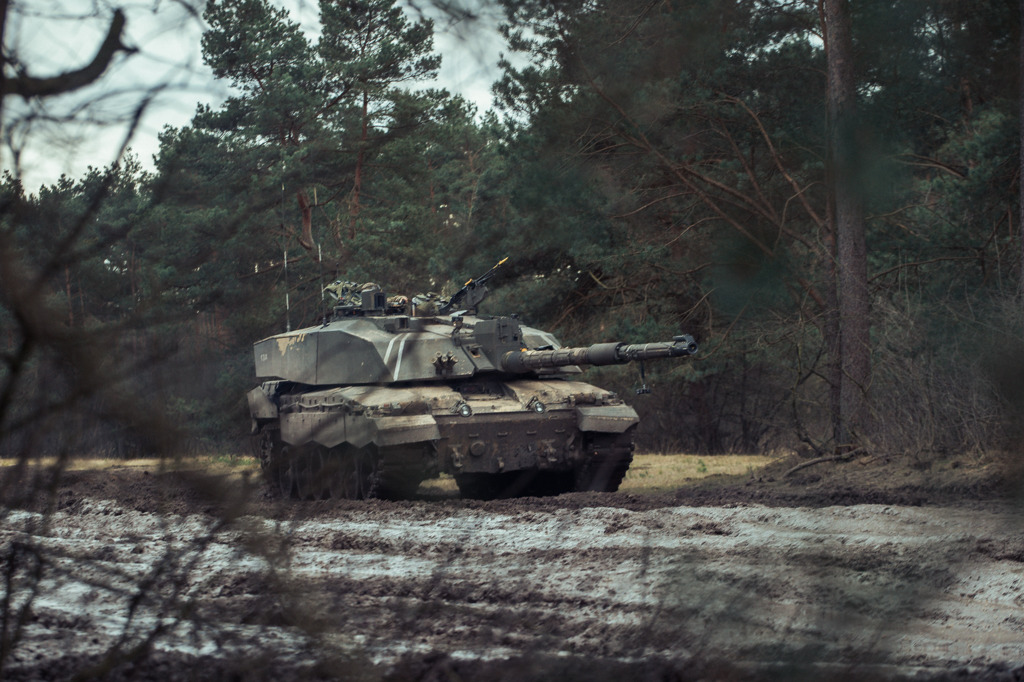 在英国称愿意提供部分挑战者2式战车（如图）后不久，波兰便宣布向乌克兰提供T-72战车。（图／英国陆军脸书）(photo:ChinaTimes)