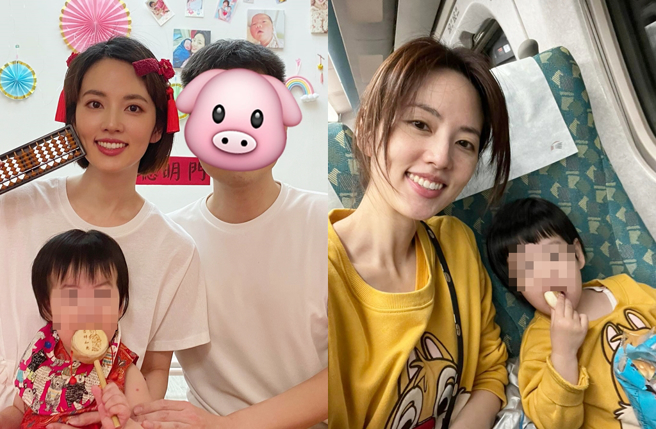 阿诺和年薪500万工程师前夫Allen育有一女。（图／翻摄自阿诺脸书）