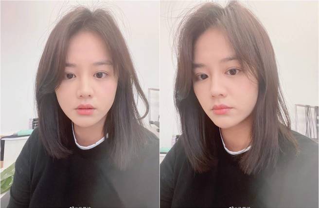 馬思純曬自拍近照。（圖／取材自馬思純微博）