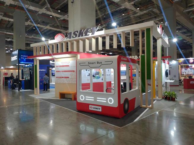 （亞旭電腦前進Secutech 臺北國際安全科技應用博覽會，秀出安防實力。圖／亞旭電腦提供）