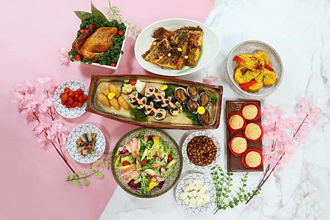 （因應疫情變化，新竹喜來登推出中、西、日式母親節外帶5人餐，在家防疫也能享用母親節大餐。圖／新竹喜來登飯店提供）