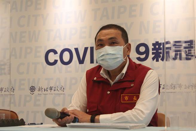 台北市长柯文哲喊话软性封城，新北市长侯友宜今表示，新北从未讨论过此这件事。（陈慰慈摄）