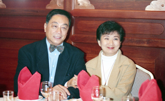 曾江、焦姣夫妇。（图／中时资料照片）