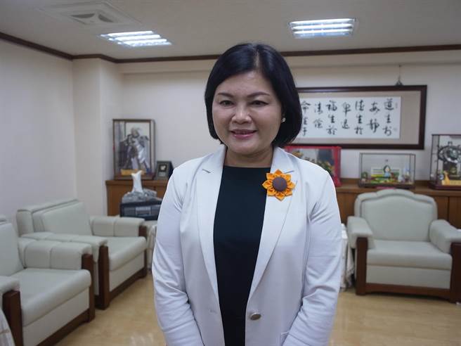 國民黨正式提名現任雲林縣長張麗善競選連任，張麗善強調平常心面對，責無旁貸。（張朝欣攝）