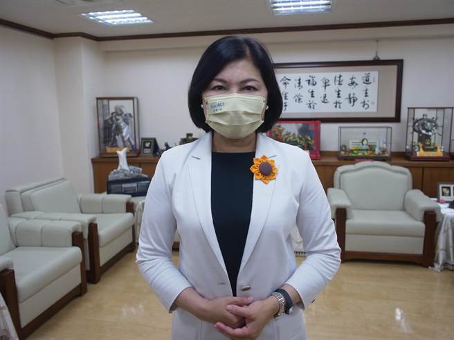 國民黨正式提名現任雲林縣長張麗善競選連任，張麗善強調平常心面對，責無旁貸。（張朝欣攝）