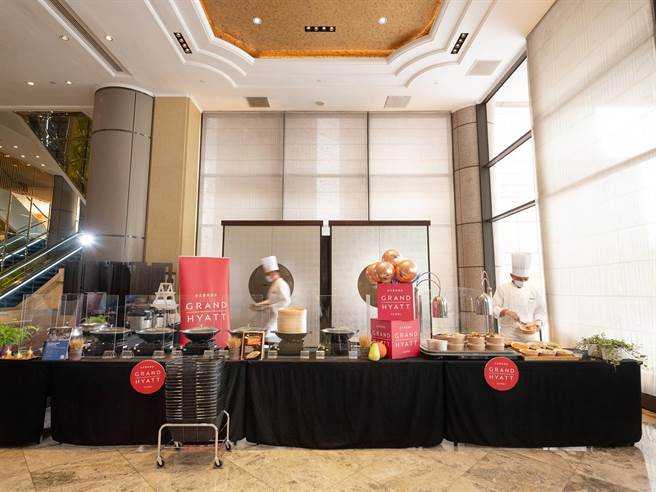 台北君悦4月28日将重启外带据点。（君悦提供）