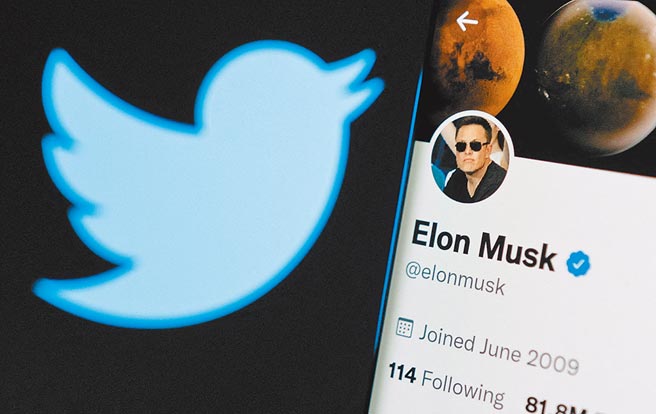 全球首富馬斯克將以每股54.2美元，總計約440億美元（約1.28兆元台幣）收購推特，推特發布公告後股價走高，收盤上漲5.66％，來到每股51.70美元。（路透）