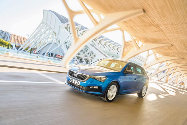 SKODA Taiwan宣布旗下SCALA（见图）、KAMIQ安全配备再升级。（SKODA Taiwan提供）