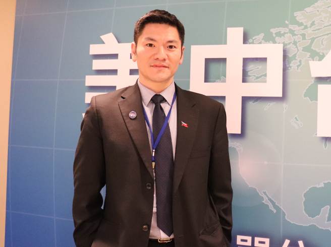 美国德州Sam Houston州立大学政治系教授翁履中。(记者吕佳蓉/摄)