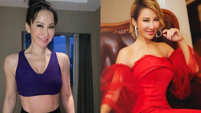 多年来依旧保持运动习惯的李玟体态十分健美，甚至有腹肌 (图/截自Coco Lee李玟脸书)
