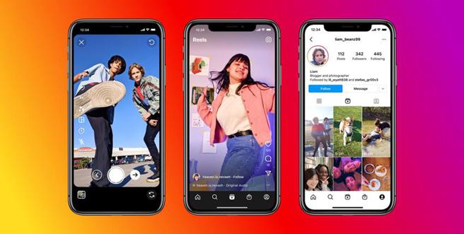 （Instagram Reels登台。图／Meta提供）