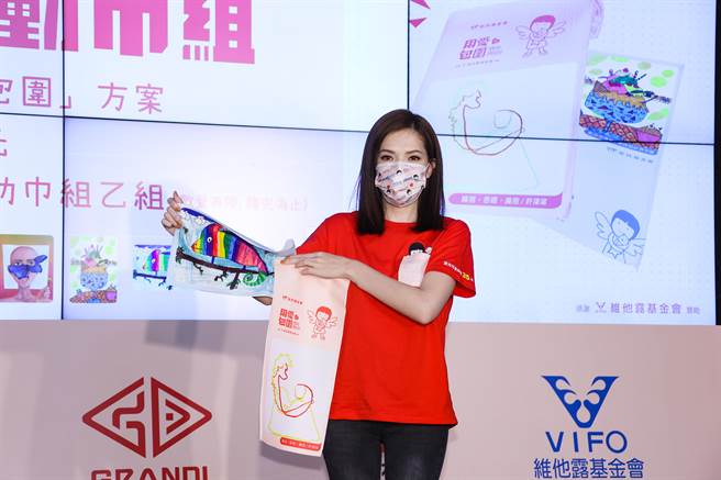 许玮宁担任家扶基金会428儿童保护日活动大使。（罗永铭摄）