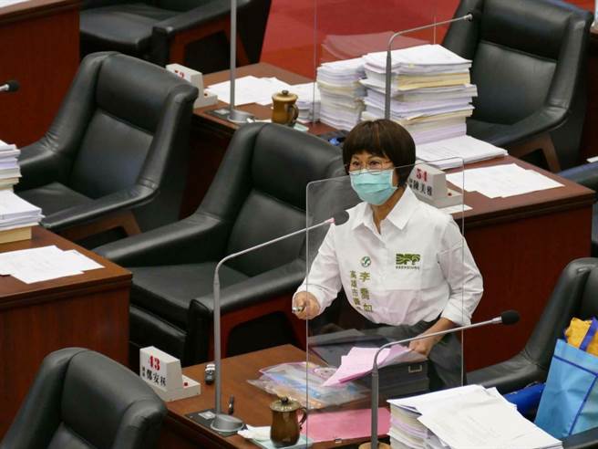 民進黨高雄市議員李喬如。(民進黨高市黨部提供)