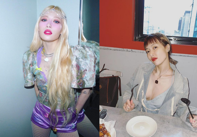 南韩性感小野马泫雅。(图/ 摘自泫雅IG)