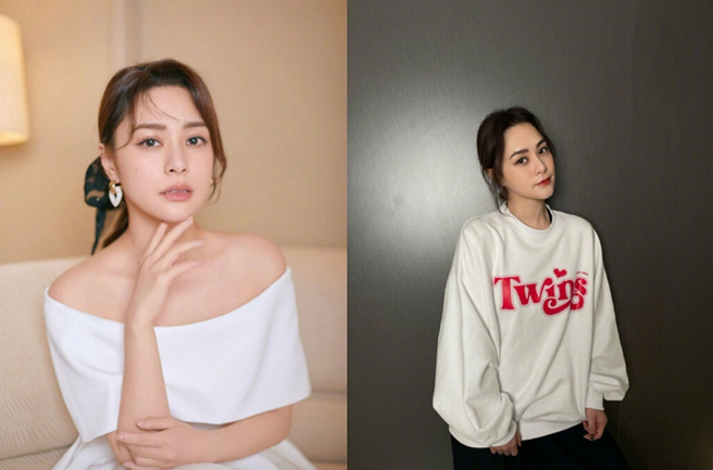 香港女星锺欣潼（阿娇）。(图/ 摘自锺欣潼微博)